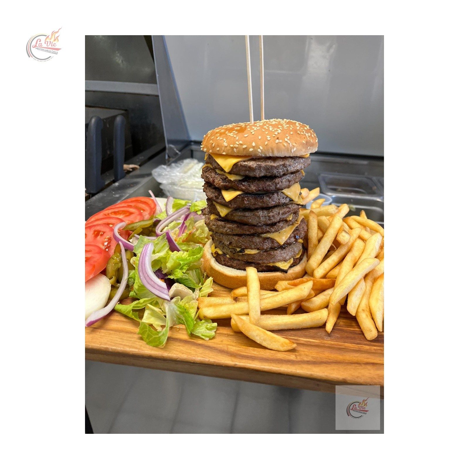 The Tornado Burger.